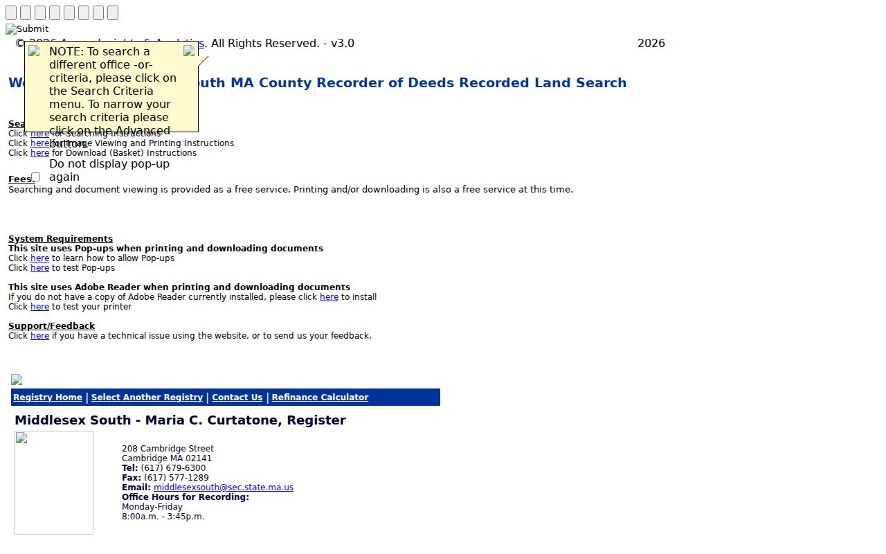 Reading street directory Middlesex South deed index